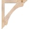 Ekena Millwork Legacy Traditional Smooth Bracket w/ Offset Brace, Douglas Fir, 5 1/2"W x 32"D x 36"H BKT0604X32X36LEC01SDF - alternate 2